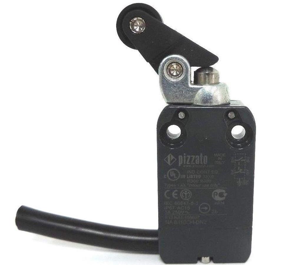 Used NEW PIZZATO NAB110CH-DN2 MODULAR PREWIRED SWITCH WITH OFFSET ROLLER LEVER