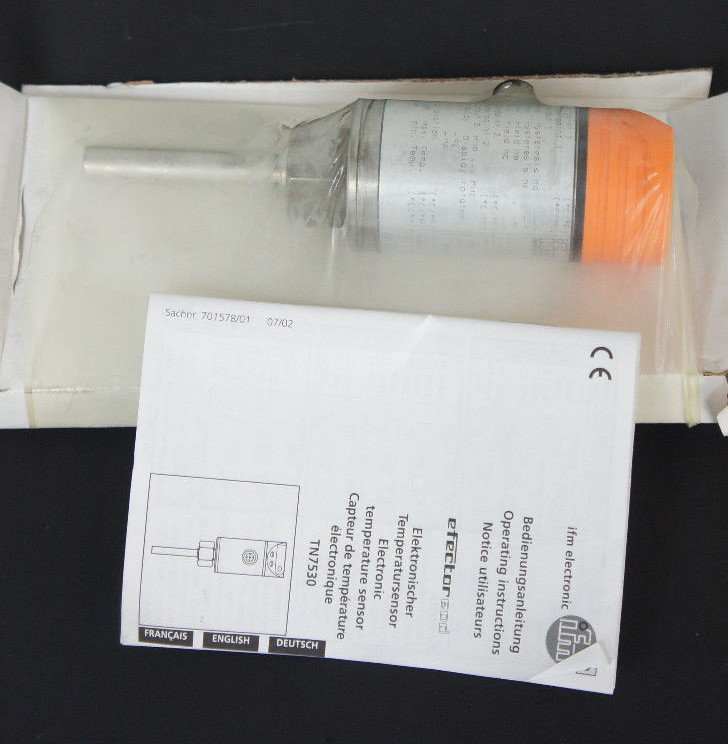 Used NEW IFM EFECTOR TN7530 TEMPERATURE SENSOR TN-013KBBD10-QFPKG/US/  /V