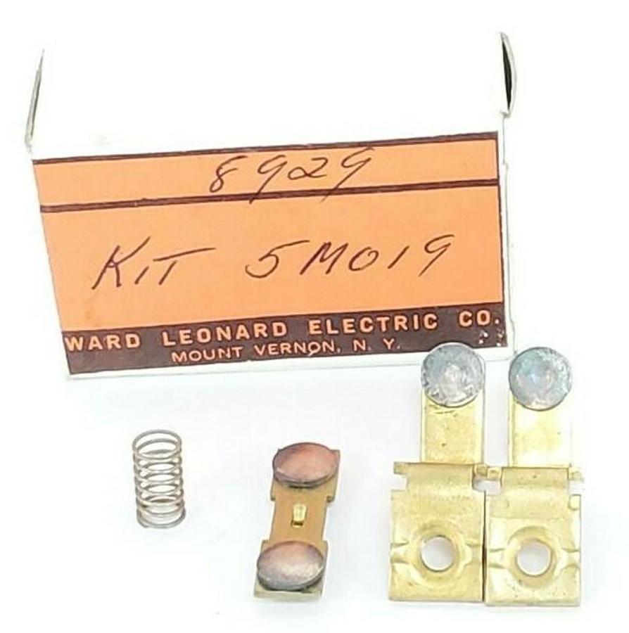 Used NIB WARD LEONARD ELECTRIC CO. 5M019 CONTACT KIT