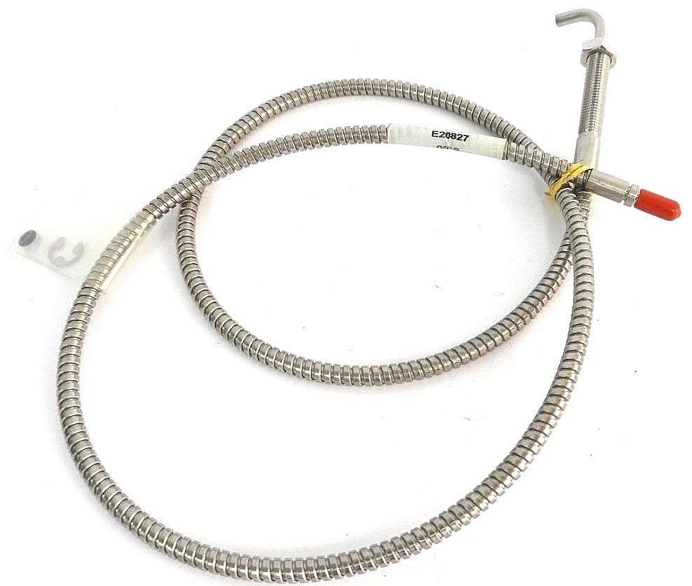 Used NIB IFM EFECTOR E20827 FIBER OPTIC CABLE THROUGH BEAM 5MM