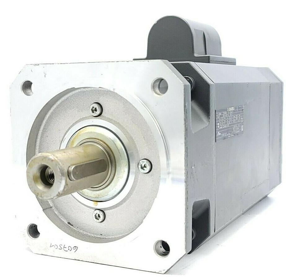 Used SIEMENS 1FT6084-8AF71-3AA1 SERVO MOTOR NO. YF E5610 6075 01 001, 3PHASE 3000 RPM