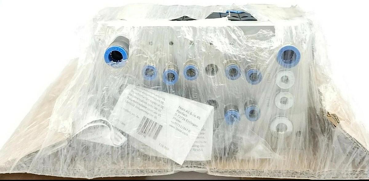 NEW FESTO CPV18-VI 10P-18-6B-FB-R-J-MJJTCC+PA VALVE TERMINAL MAT. NR. 18220