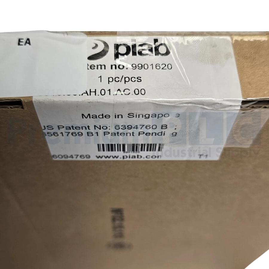 PIAB P3010.00.AH.01.AC.00 PUMP VACUUM COAX 3.39SCFM 2-STAGE P3010 9901620 NSMP