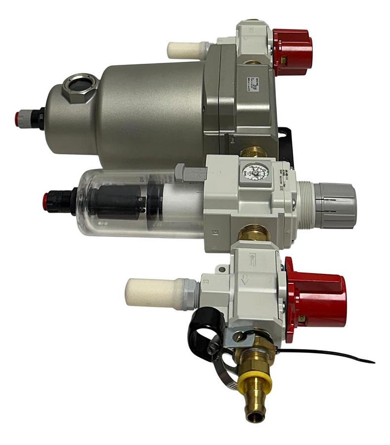 Used SMC AMG550C-N06BC / AW40-N06DE-Z-B / VHS40-N06B-Z PNEUMATIC ASSEMBLY OEM NSNP