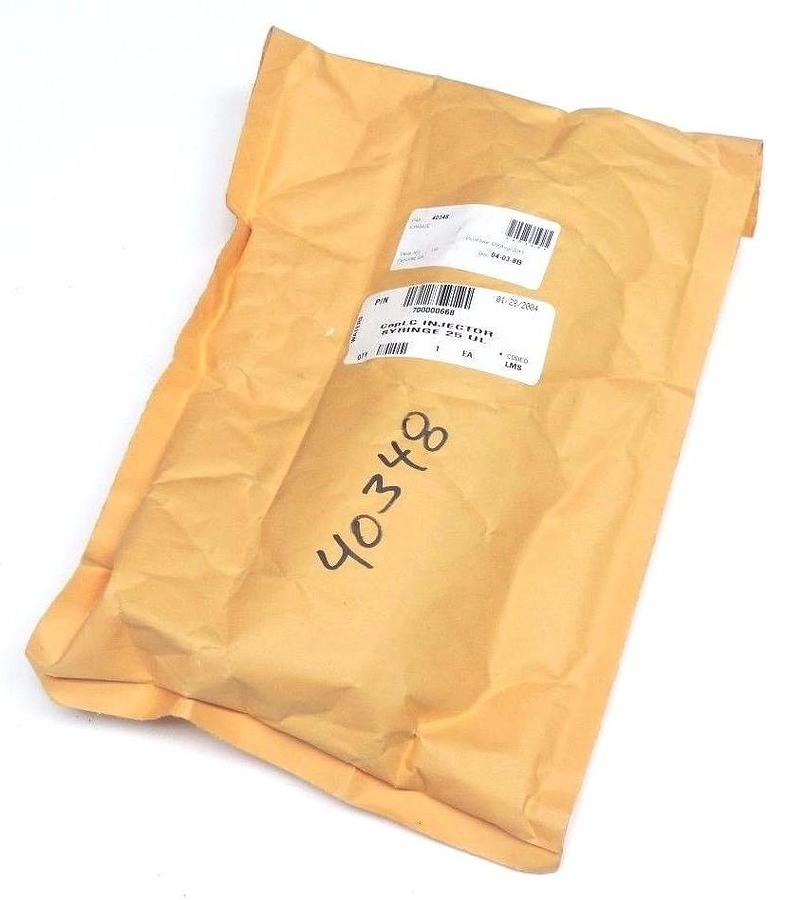 Used NEW SEALED WATERS 700000668 CAPLC INJECTOR SYRINGE 25UL