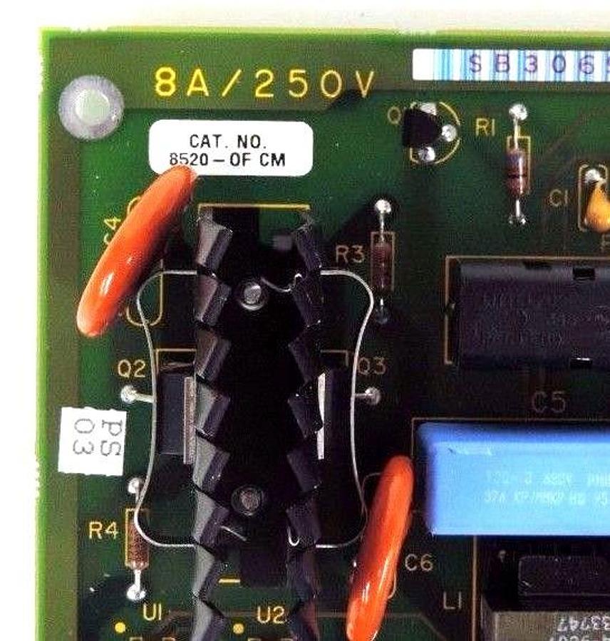 Used NEW ALLEN BRADLEY 8520-OF CM PC BOARD M003345541, 160165 REV. 05, 8520OF