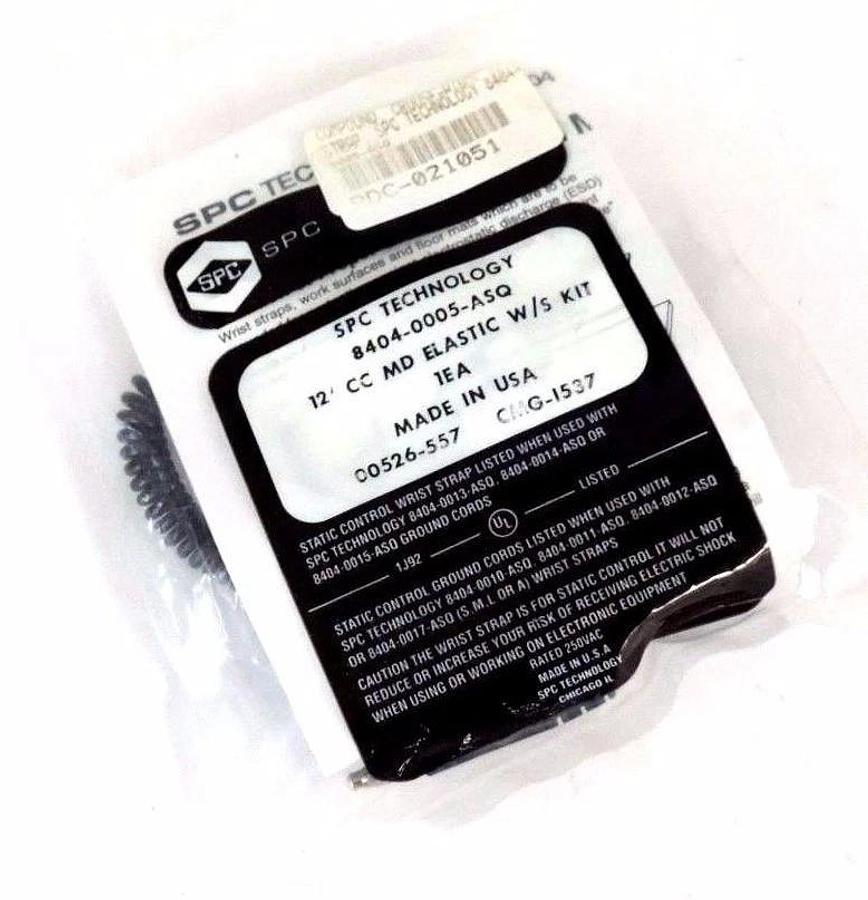 Used LOT OF 3 NEW SPC TECHNOLOGY 8404-0005-ASQ ELASTIC WRIST STRAP 84040005ASQ