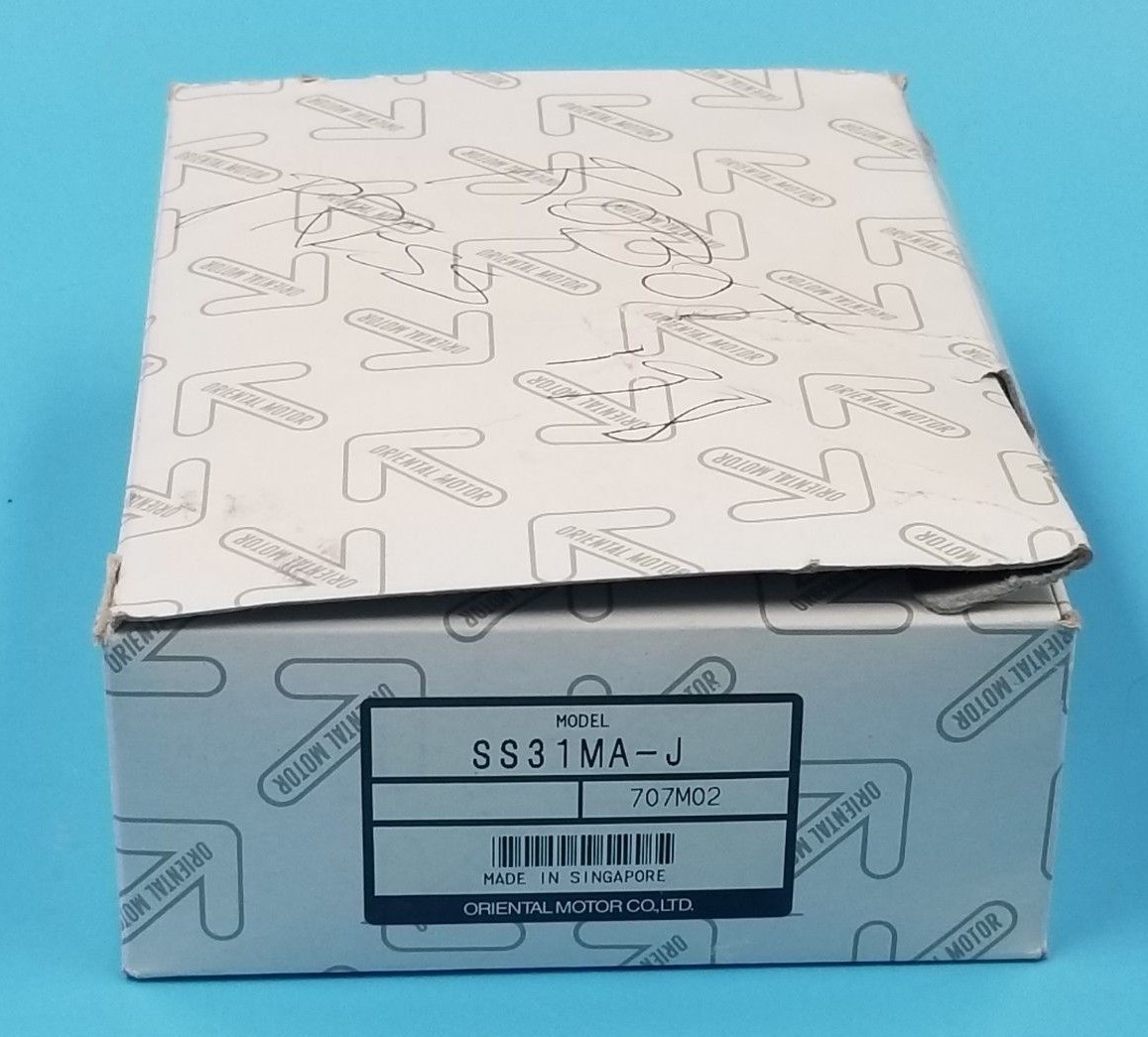Used NIB ORIENTAL MOTOR SS31MA-J CONTROL PACK 3A, 100V, 50/60HZ, SS31MAJ