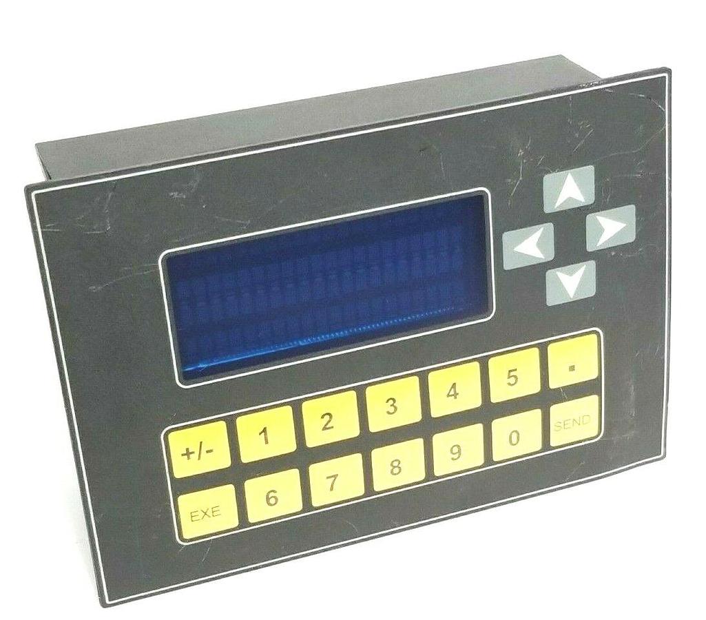 Used HORNER ELECTRIC HE190IBSRMUB OPERATOR INTERFACE PANEL 24VDC RS-485 HE190IBSRMU