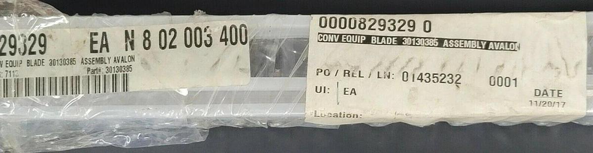 NEW PCMC 30130385 ASSEMBLY, BLADE OPER CENTER SERIES 200