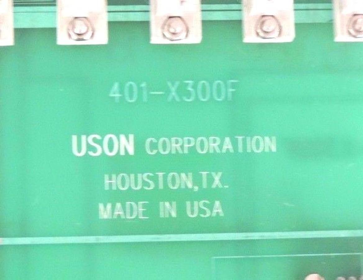 Used USON 401-X300F BACKPLANE BOARD, 401X300F