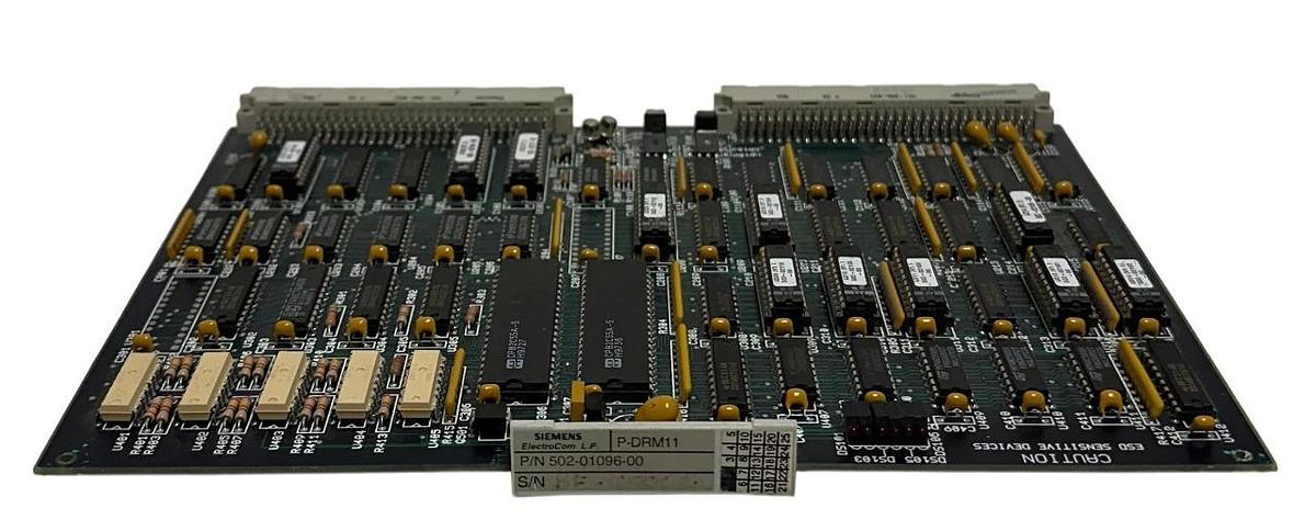 Used SIEMENS ElectroCom P-DRM11 / 502-01096-00 PCB AUTOMATION CONTROL BOARD USNP