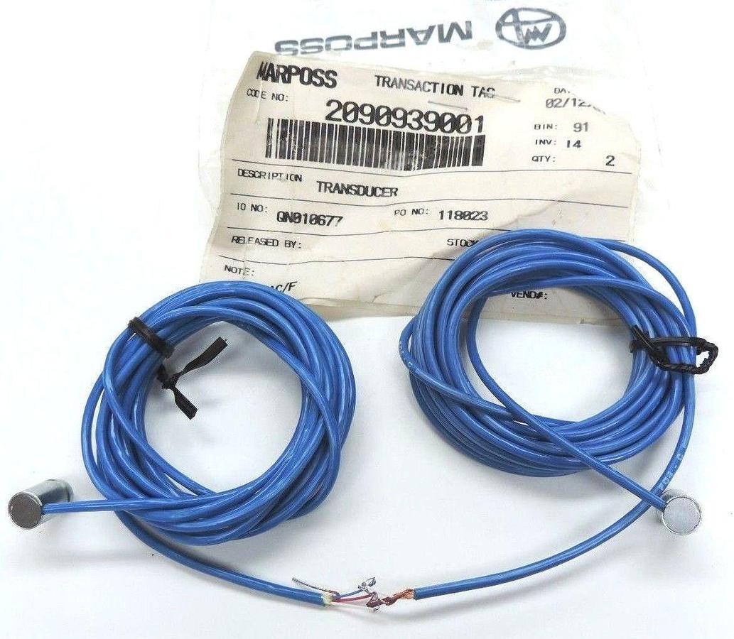 LOT OF 2 NEW MARPOSS 2090939001 TRANSDUCERS