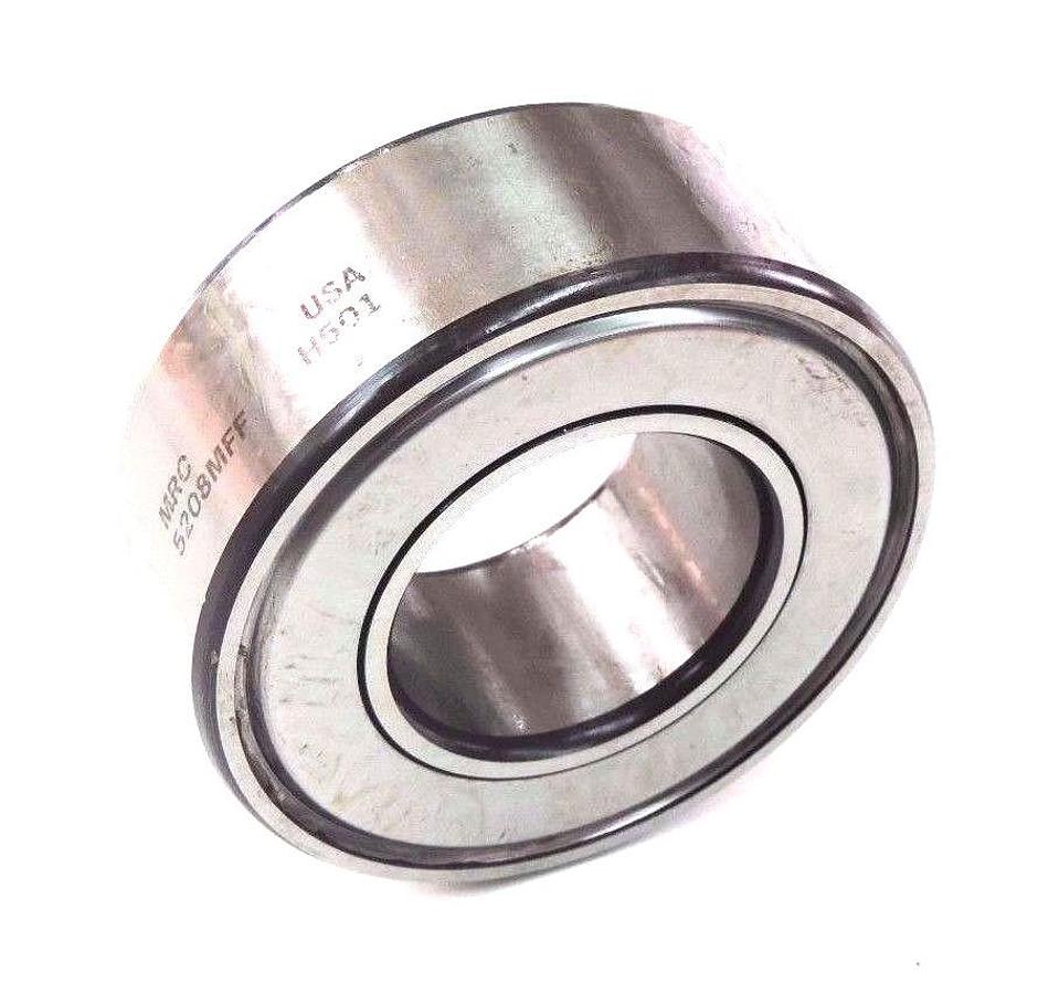 Used NIB MRC 5208MFF-H501 DOUBLE ROW BEARING STEEL/C3/ABEC-1, 76.21X17.69X37.12MM