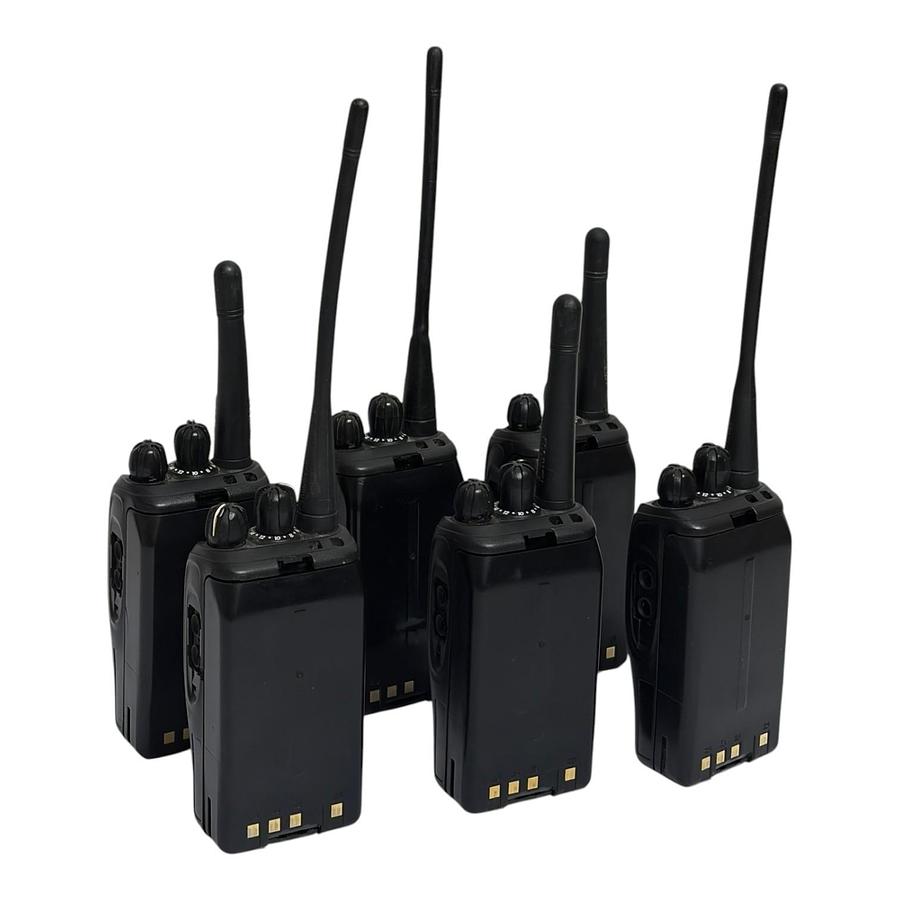 Used Kenwood TK-3360-K UHF Two Way Radio Transceivers - Lot of 6