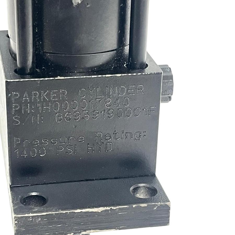 Used Parker Hydraulic Cylinder 1H000017840 Series 3L 1.50 Bore 3.00 Stroke - NSNP