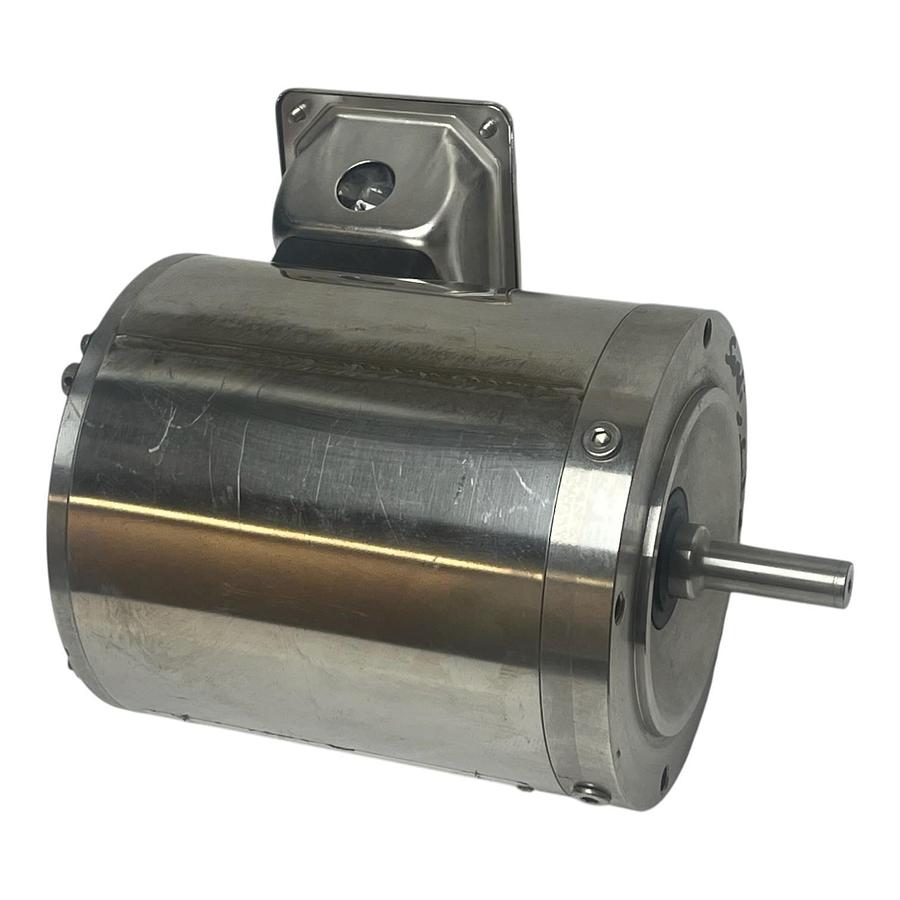 Used Sterling Electric SBY054MCA 1/2 HP Washdown Motor 3PH 230/460V 56C New Surplus