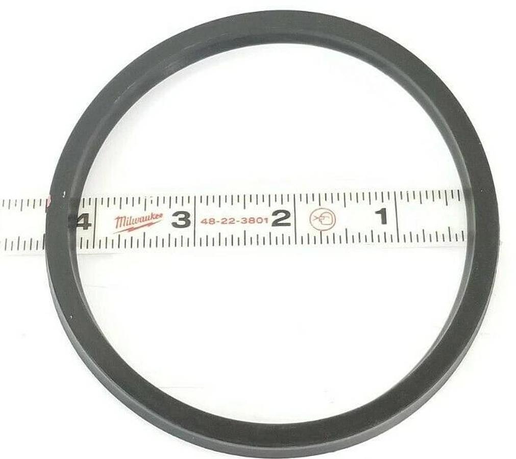 Used LOT OF 12 GENERIC EEE2-7F2 GASKETS BLACK 4'' I.D. 4-1/2'' O.D.