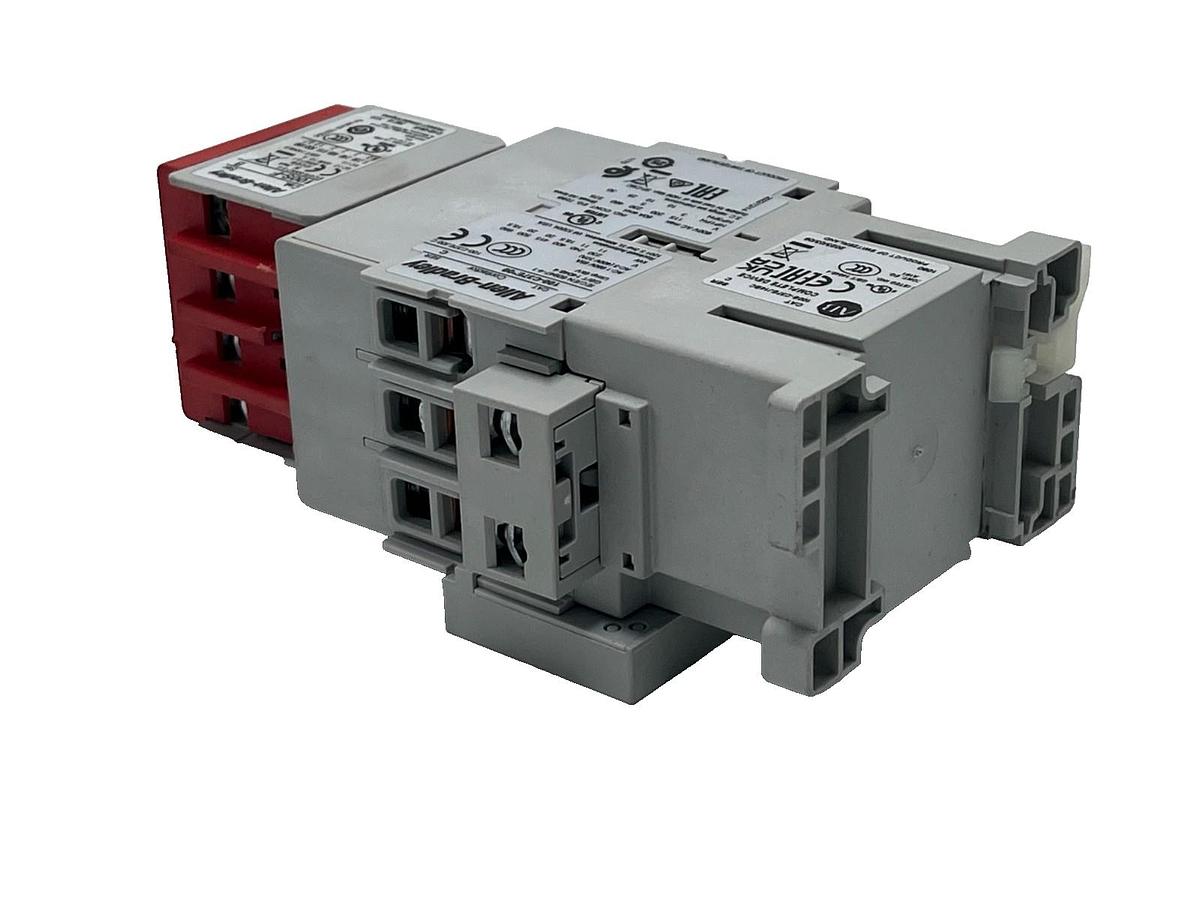 Used ALLEN-BRADLEY 100S-C37EJ14BC Ser C GUARDMASTER CONTACTOR 37A 600V 24VDC Coil 4P