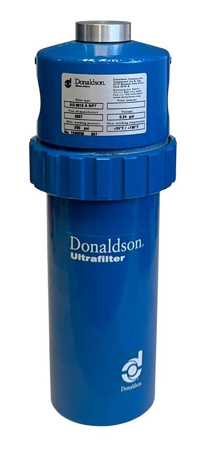DONALDSON AG 0012 A NPT / AG0012ANPT Ultrafilter FILTER HOUSING 062453-63 NSMP