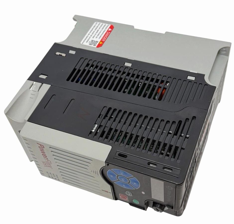 Used Allen Bradley 25B-D010N104 /A PowerFlex 525 AC VFD Drive 3Ph 480V 5HP FW: 7.001