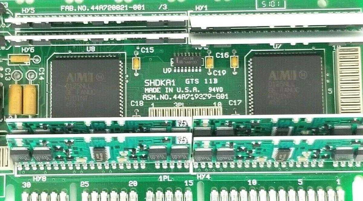 Used GE FANUC 44A719379-G01 GENIUS CONTROL BOARD SHDKA1 44A720821-001R03/3