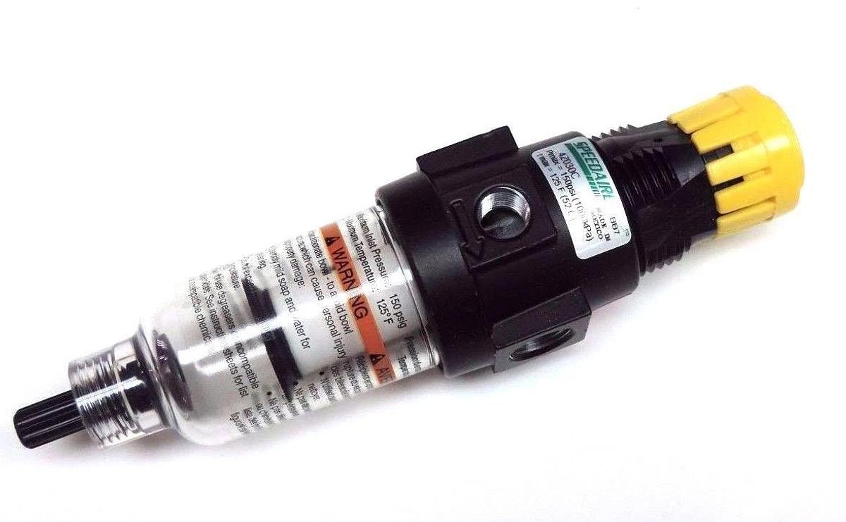 Used NIB SPEEDAIRE 5Z415A REGULATOR PMAX = 150PSI W/ GAGE