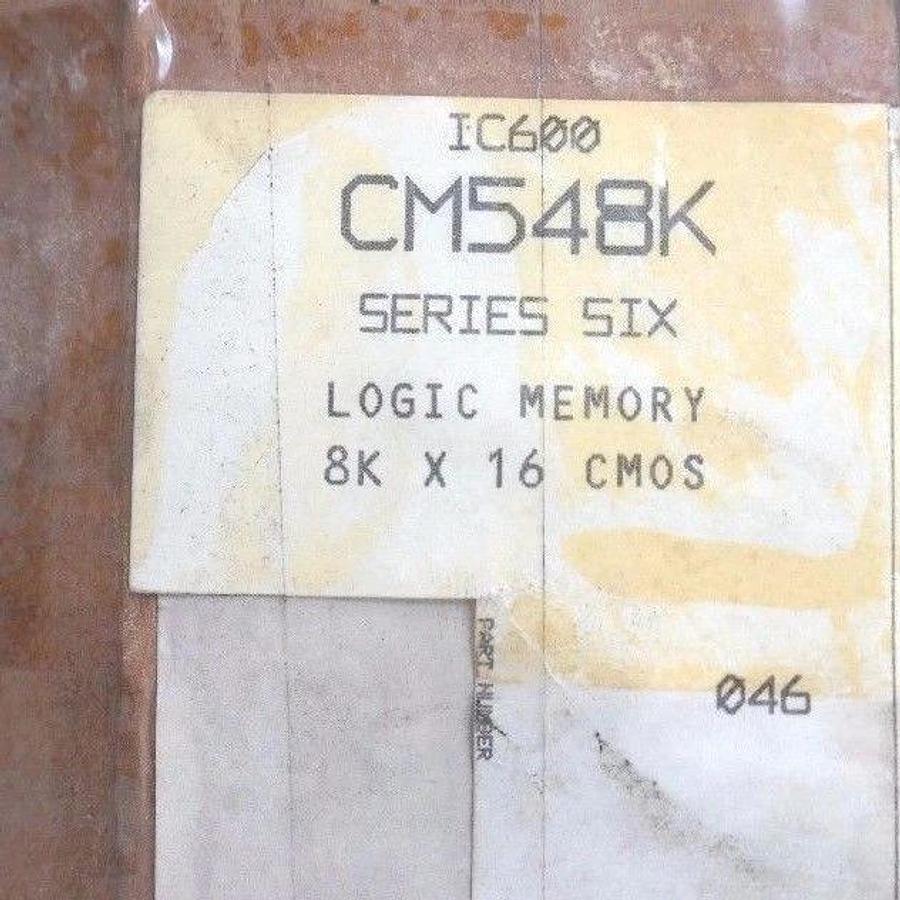 Used NIB GE FANUC IC600CM548K 8K LOGIC MEMORY MODULE IC600-CM548K ASM. 44A717594-G01