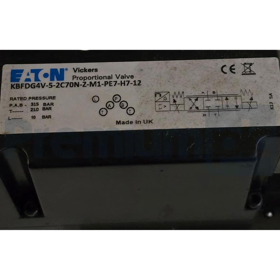 Eaton Vickers KBFDG4V-5-2C70N-Z-M1-PE7-H7-12 Proportional Valve 858AN00001A NSNP