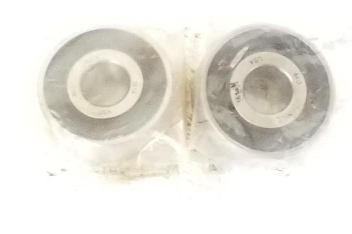 Used LOT OF 2 NEW NICE 1614 BEARINGS 3/8INCH BORE 1-1/8INCH OD