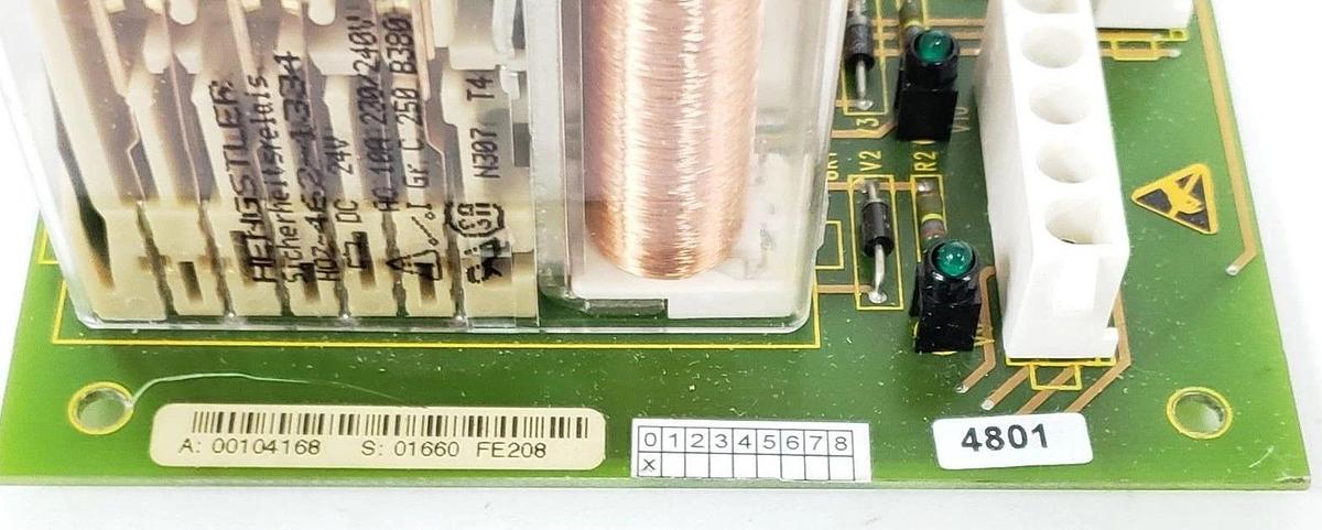 Used NEW KUKA ROBOTICS 390-00214-0 RELAY BOARD 00104168 / 800-00225 / 390002140
