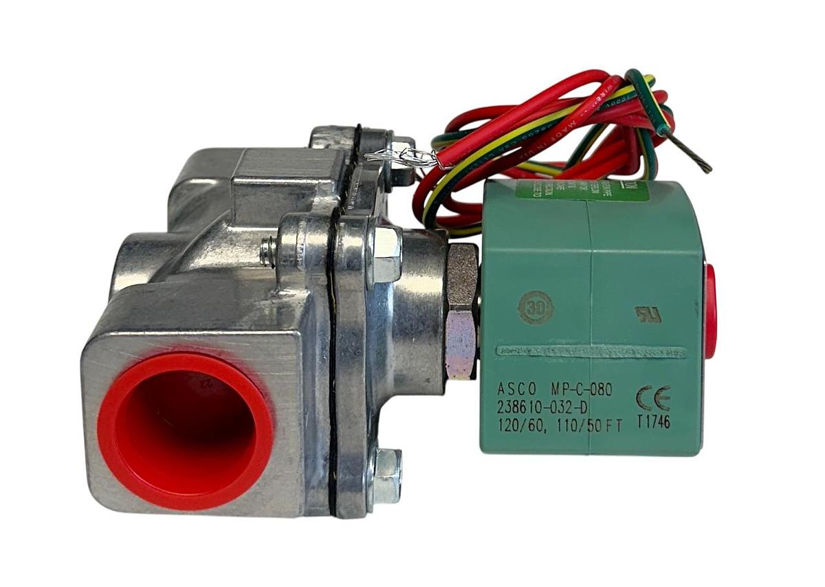 Used ASCO 8215G030 RedHat SOLENOID VALVE 110/120V 50/60Hz COIL 3/4'' 10.1W NSMP