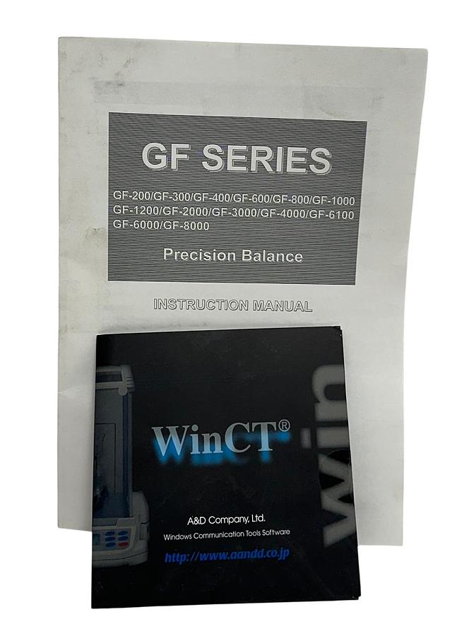 Used A&D COMPANY GF-2000 / GF2000 GF SERIES PRECISION BALANCE SCALE 2100g MAX NSMP