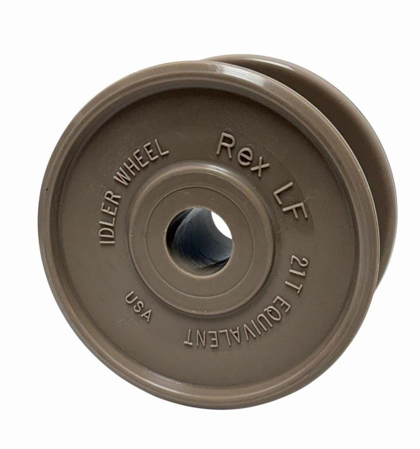 Used NEW REXNORD LF21TX1 HIGH-PERFORMANCE THERMOPLASTIC IDLER WHEEL REX LF 21T