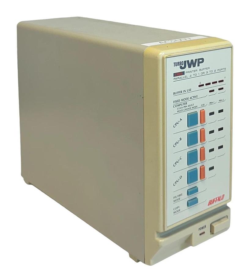 Used BUFFALO JWP-2000T / JWP2000T TURBO JWP DMA PRINTER BUFFER 4-1 OR 3-2 PORTS USNP