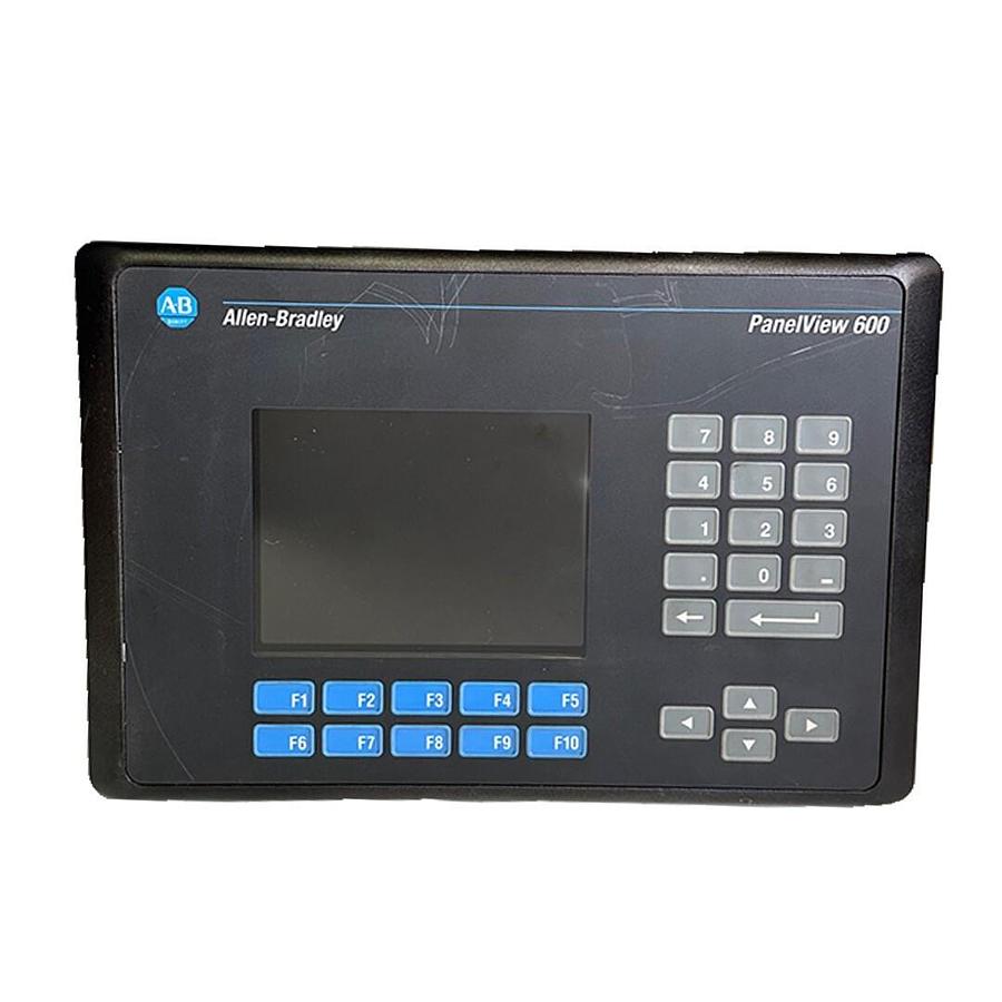 Used REPAIRED ALLEN BRADLEY 2711-K6C2 /B PanelView 600 DISPLAY FRN. 4.00 2711K6C2