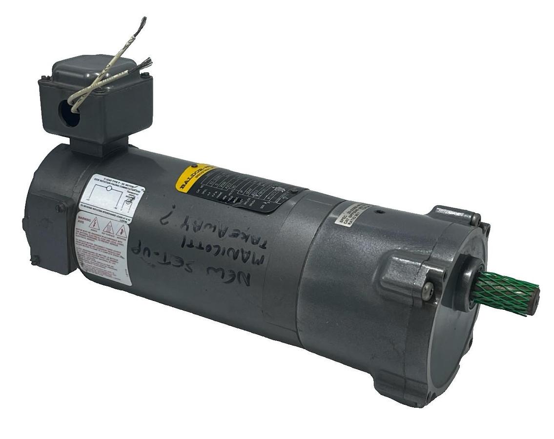 Baldor-Reliance Industrial DC Motor 0.5HP 90V 2500RPM TENV 42CZ Spec 33-2328Z148
