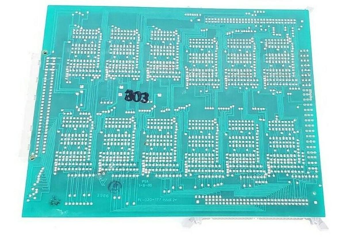 Used CEAC LINE CONTROL PA-020-177 PCB CIRCUIT BOARD ISS. 2