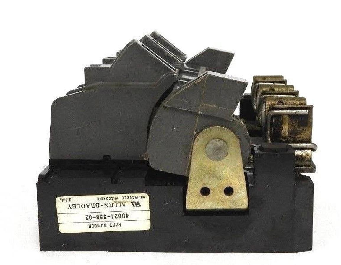 Used ALLEN BRADLEY 40021-558-02 DISCONNECT SWITCH 4002155802