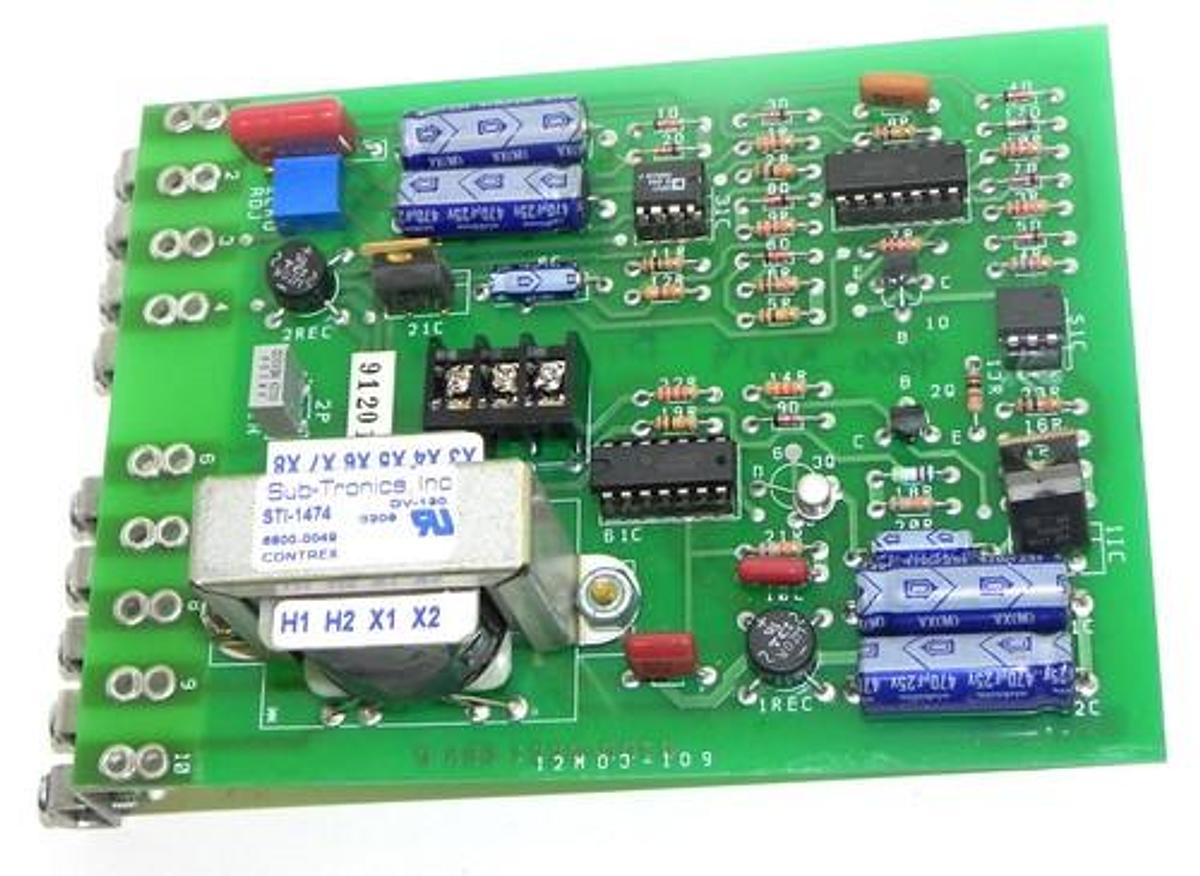 Used NEW FENNER 12M03-109 SIGNAL ISOLATOR BOARD 12M03109 W/ STI-1474