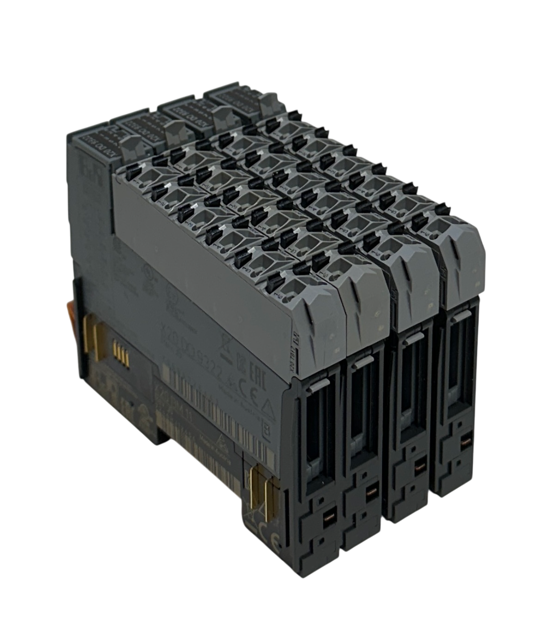 Used 4 B&R X20 DO 9322 / X20DO9322 X20 SERIES DIGITAL OUTPUT MODULES X20BM11 24V NSNP