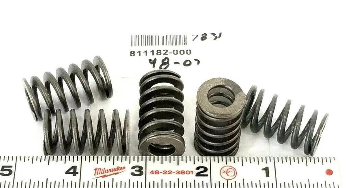LOT OF 5 NEW GENERIC 811182-000 COMPRESSION SPRINGS 1-1/4'' IN. OAL 3/4'' IN. OD