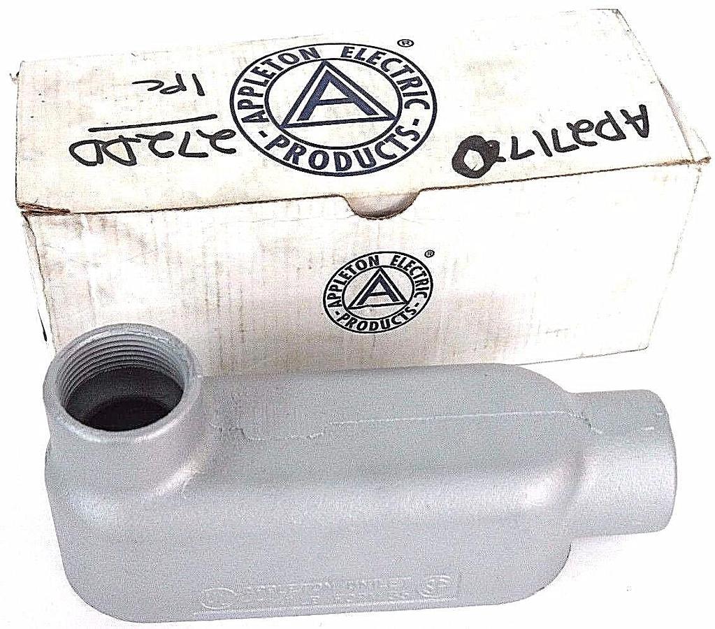 Used NIB APPLETON LB125-M 1-1/4INCH MALL IRON FORM 35 UNILETS TYPE LB CONDUIT LB125M