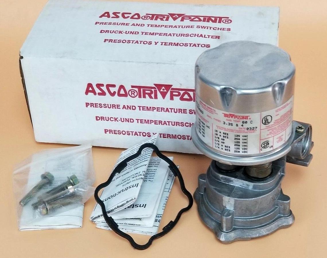 Used ASCO TRIPOINT SA21D PRESSURE SWITCH *FOR PARTS*