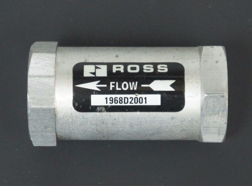 Used NEW ROSS 1968D2001 CHECK VALVE 1/4" NPT