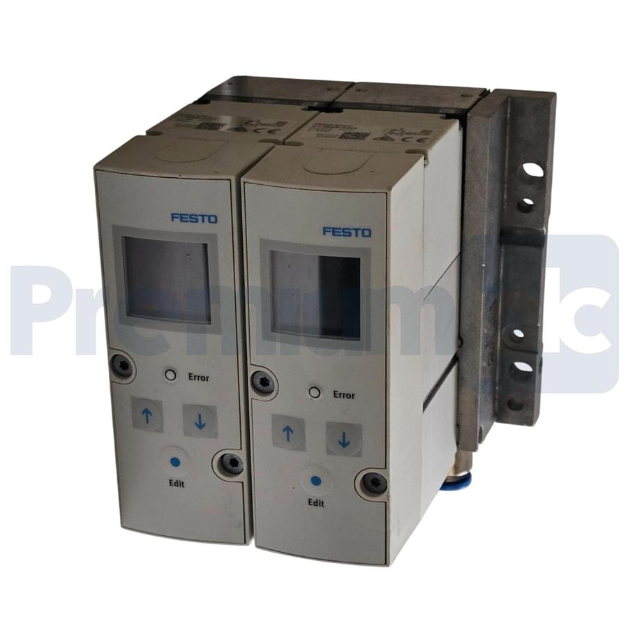 Used (2) Festo VPPM-8TA-L-1-F-0L6H-S1C1 | 572408 Regulator (2) VMPA-FB-EMG-P1 542224