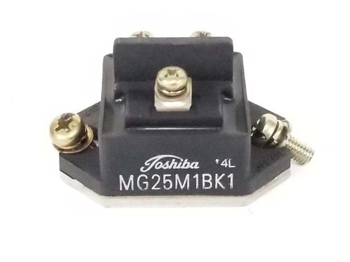 Used TOSHIBA MG25M1BK1 TRANSISTOR POWER MODULE 25AMP, 1000V