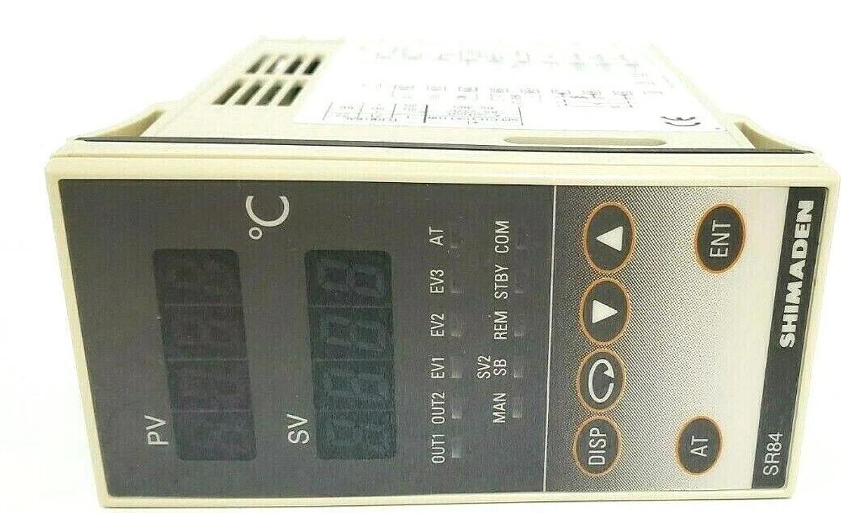 Used NIB SHIMADEN CO. SR84-1P-N-90-1000010 TEMPERATURE CONTROLLER SR841PN901000010