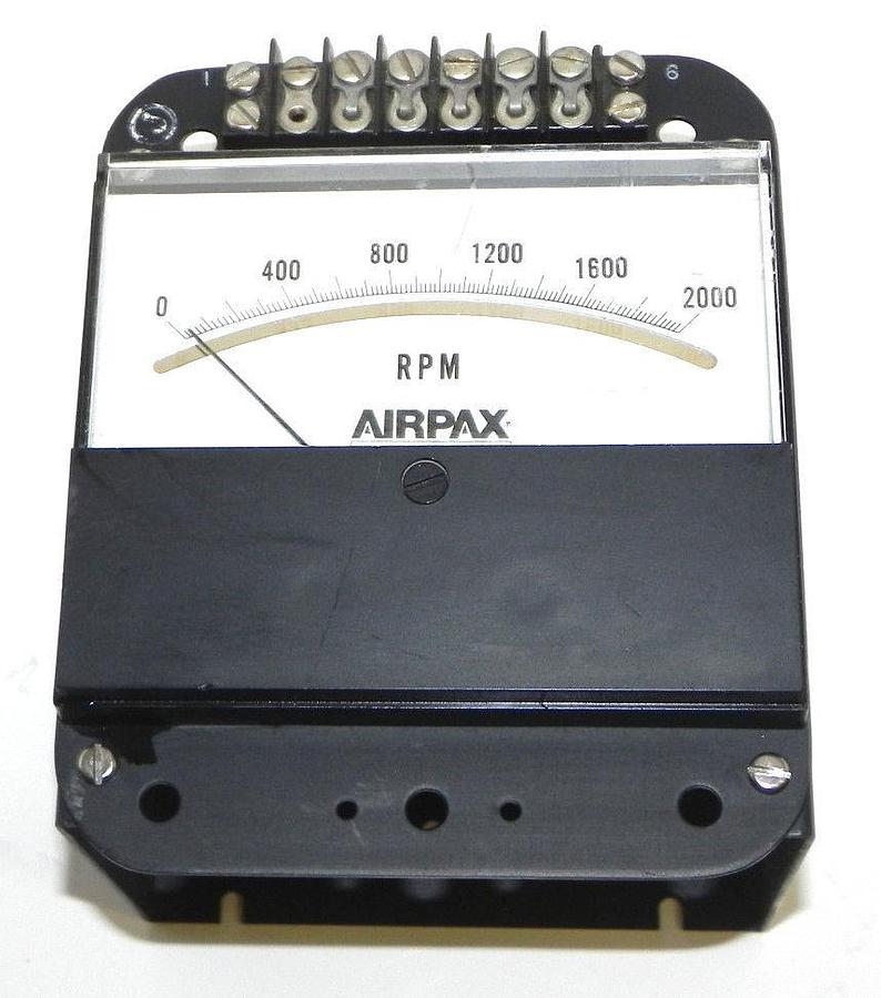 Used AIRPAX 065-103-0002 METER 0-2000RPM 0651030002