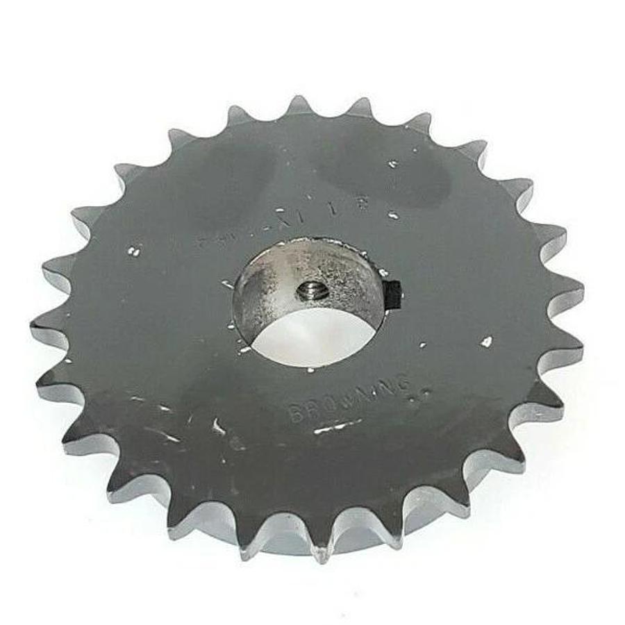 Used NIB BROWNING H4024X 1 1/8 SPROCKET STEEL W/ HARDENED TEETH H4024X118